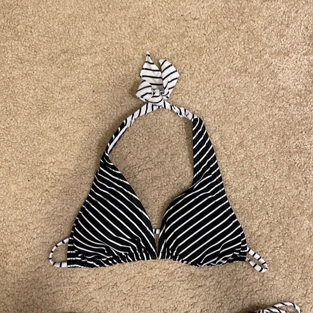 Athleta halter sting swim top Sz S